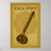 Poster 44, Raga Spirit, kunst (Voorkant)