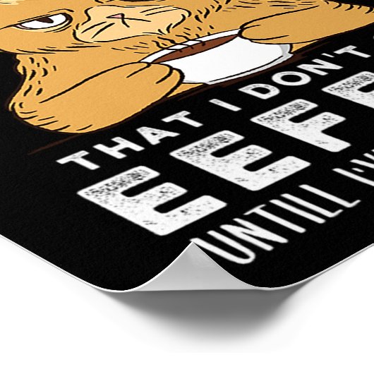 Poster 45. Coffee Spelled Backwards Is Eeffoc Just Know T (Coin)