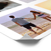 Poster 45 Collage photo personnalisé (Coin)