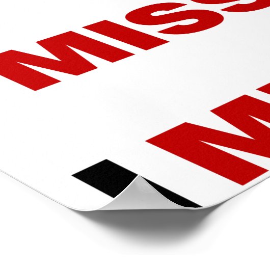 Poster 45 me manquent (Coin)