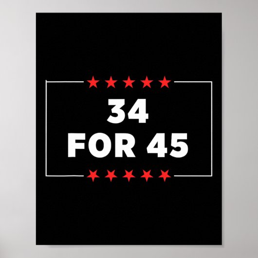 Poster 45 Trump condamné (Devant)