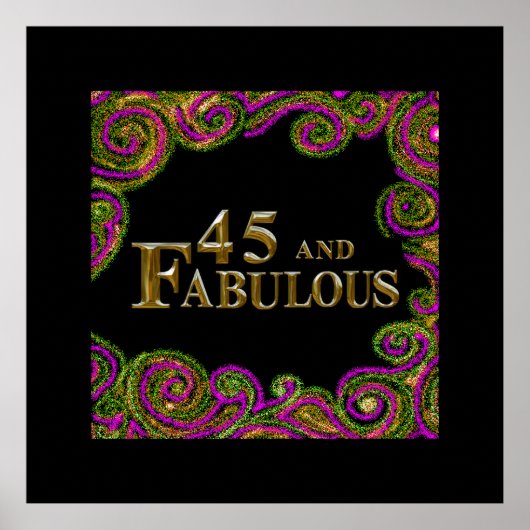 Poster 45e anniversaire  (Devant)