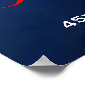 Poster 45ème et 47ème président des États-Unis Donald Tru (Coin)