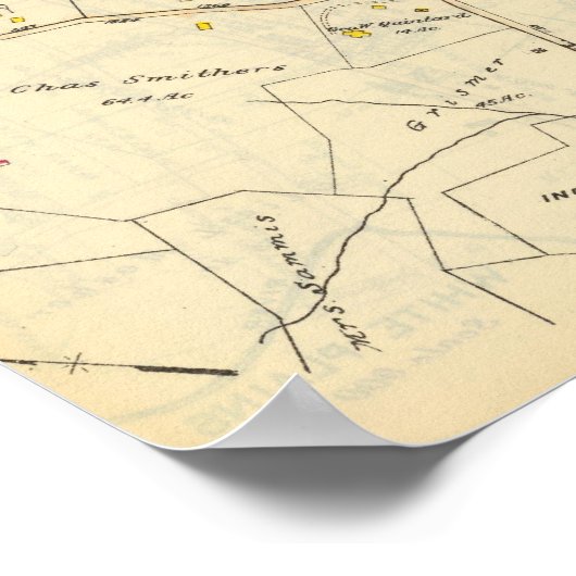 Poster 46-47 Plaines blanches, Scarsdale (Coin)