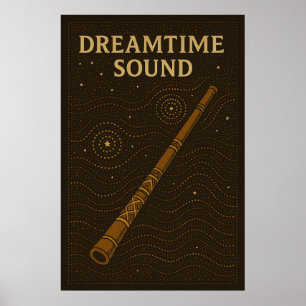 Poster 46, Dreamtime Sound,  kunst