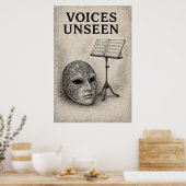 Poster 47, Voices Unseen, Art Vintage (Cuisine)