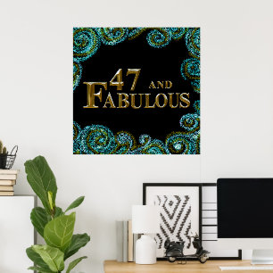 Poster 47e Anniversaire