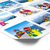 Poster 48 Grille de Collage de Photos (Coin)