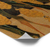 Poster 4. 秋 塘 群 雀 図, 若 Foule 冲, Jakuchu (Coin)