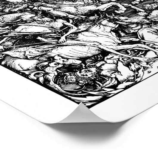 Poster 4 Chevaliers de l'Apocalypse (Coin)