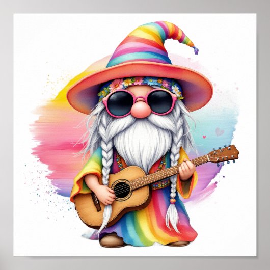 Poster #4 Cool Gnome  (Devant)