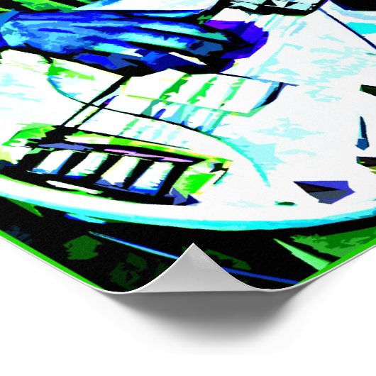 Poster 4 cordes (Coin)