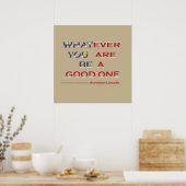 Poster 4 juillet (Cuisine)