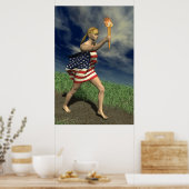 Poster 4 juillet (Cuisine)