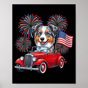 Poster 4 juillet Berger Australien Drôle