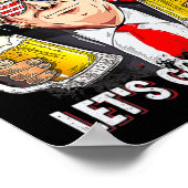 Poster 4 juillet Bière Brandon Trump Bière Ameri (Coin)