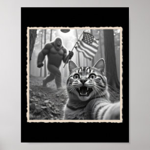 Poster 4 juillet Bigfoot Et Sasquatch