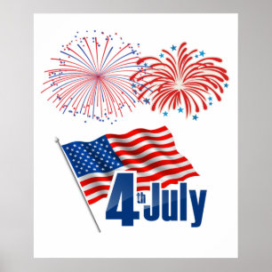 Poster 4 juillet célébration