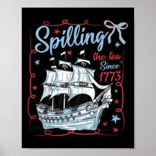 Poster 4 juillet en train de dévoiler les potins depuis 1
