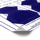 Poster 4 juillet Fabric Font Love Park Photo Frame (Coin)