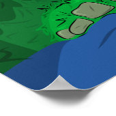 Poster 4 juillet fille sur l'affiche (Coin)