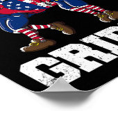 Poster 4 juillet James Madison Griddy James Griddin 1 (Coin)