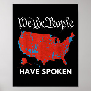 Poster 4 juillet Nous, Le Peuple, Avons Parlé De M Voter