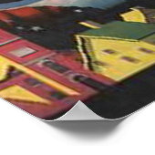 Poster 4 juillet vintage (Coin)