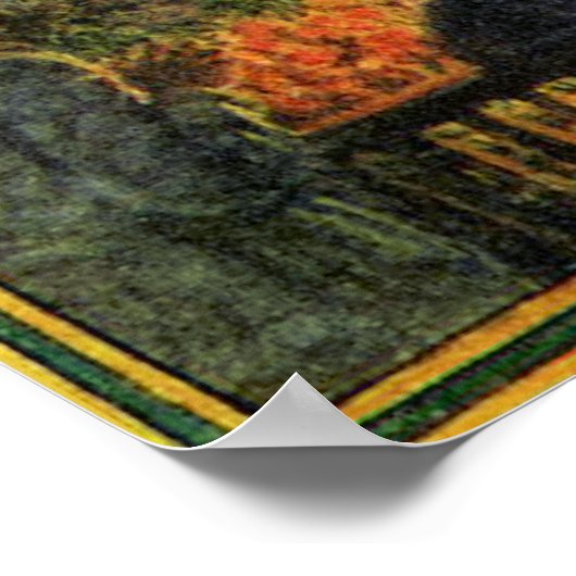 Poster 4 juillet vintage (Coin)