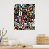 Poster 4 Pages 16 Bars : "Les BD sont Hip hop" (Cuisine)