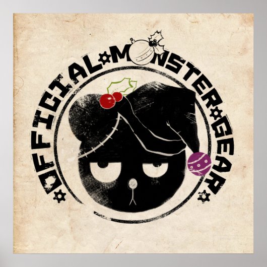 Poster 4 Petits monstres - Michael Holiday Logo (Devant)