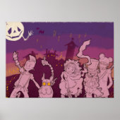 Poster 4 Petits monstres - Musique nocturne (Devant)