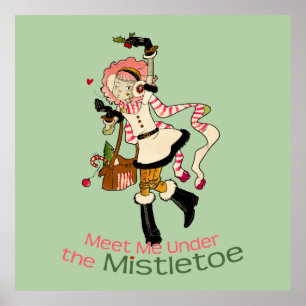 Poster 4 Petits monstres - Nessa Holiday