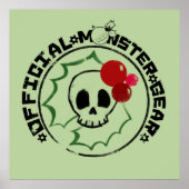 Poster 4 Petits monstres - Nessa Holiday Logo 2 (Devant)