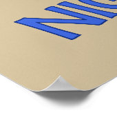 Poster 4 Petits monstres - Nigel (Coin)