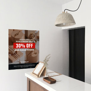 Poster 4 Photos Vente du Vendredi Noir Promo Produit