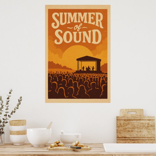 Poster 4, Summer of Sound,  (Keuken)
