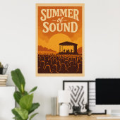 Poster 4, Summer of Sound,  (Thuiskantoor)