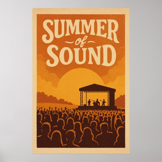 Poster 4, Summer of Sound,  (Voorkant)
