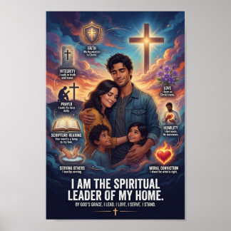 Poster #4 Un homme chrétien vit comme cela