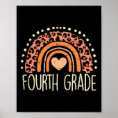 Poster 4e année Arc-en-ciel Premier jour Enseignement sco (Devant)