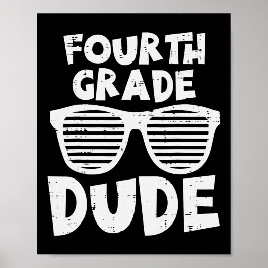 Poster 4e année Dude 4e année Enseignants élèves Byck (Devant)