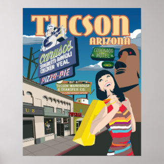 Poster 4e Avenue de 20 po x 16 po