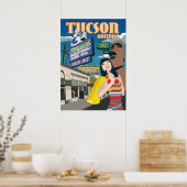 Poster 4e Avenue, Tucson, 28 po x 20 po (Cuisine)