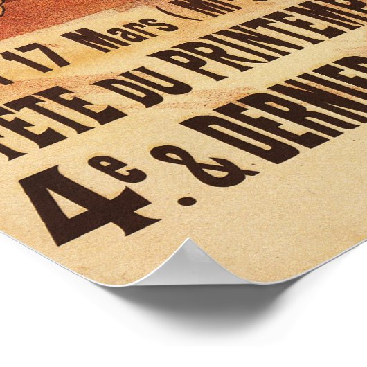 Poster 4e boule masquée au Théâtre de l'Opéra (Coin)