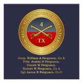Poster 4e cavalerie du Texas (Ferguson) (Devant)