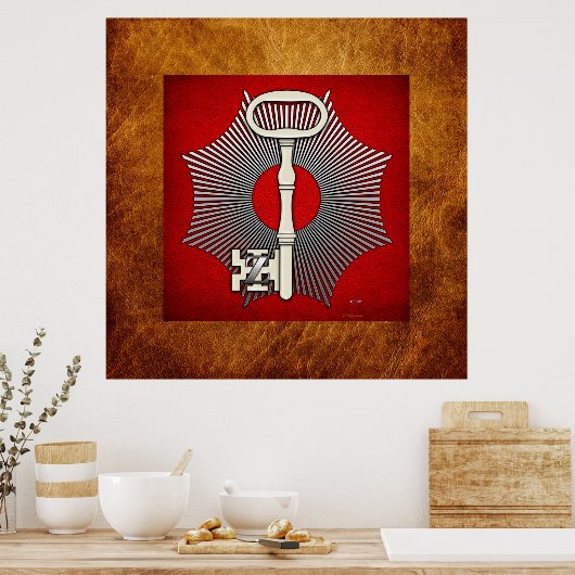 Poster 4e degré : maître secret (Cuisine)