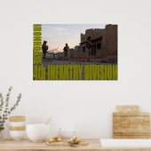 Poster 4e division d'infanterie (Cuisine)