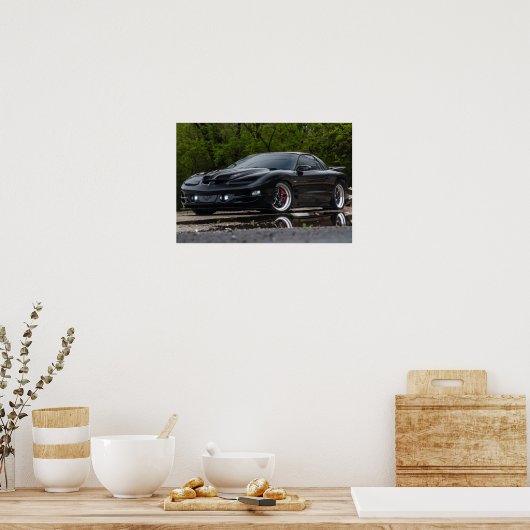 Poster 4e Gen WS6 Ram Air Trans Am (Cuisine)