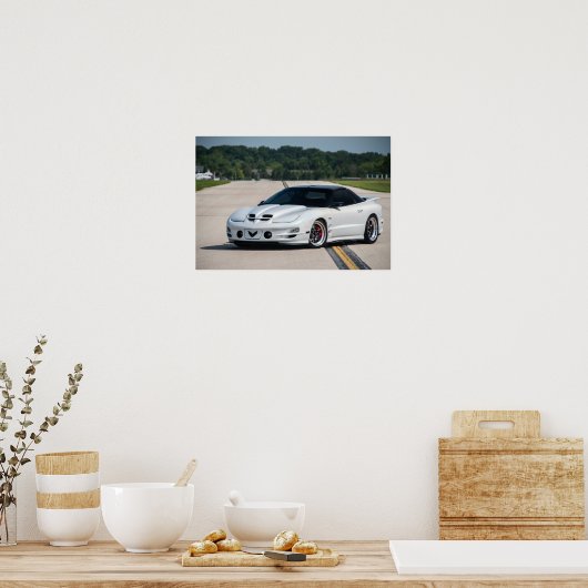 Poster 4e Gen WS6 Ram Air Trans Am (Cuisine)